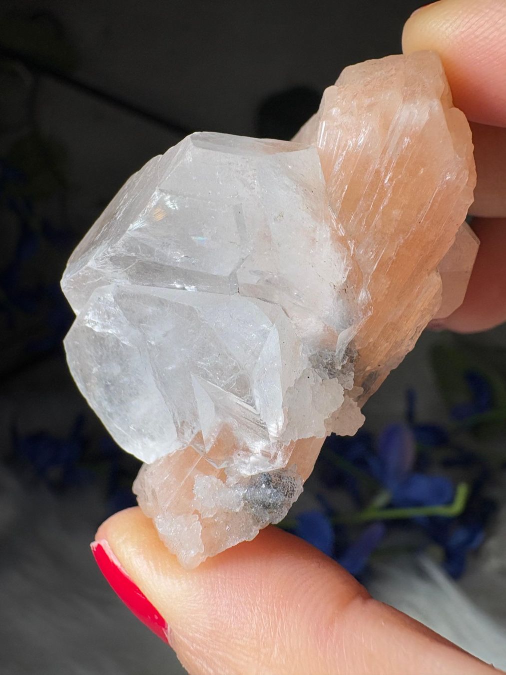 Mineralien & Heilsteine: Apophyllit mit Stilbit – Neu (gemäss Beschreibung) aus Neuheim von m.hald 2