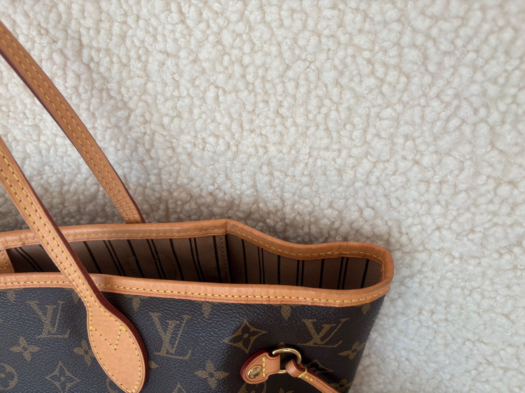Louis Vuitton Borse da donna: Louis Vuitton Tasche Neverfull MM Monogram mit Organizer – Usato da Biel-Bienne venduto da Roserosse13 7