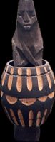 Afrikanische Holzfigur Skulptur Handarbeit Deko