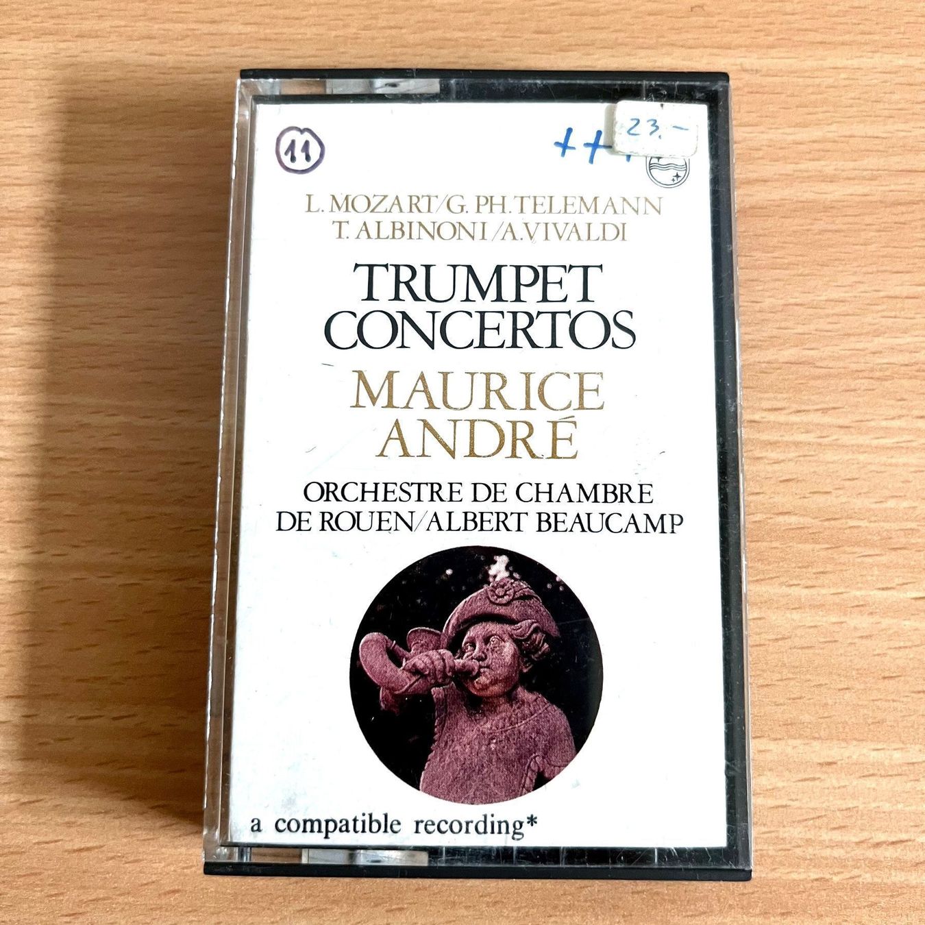 Kompaktkassetten: MC - Trumpet Concertos - Maurice André – Gebraucht aus Amlikon-Bissegg von riestig