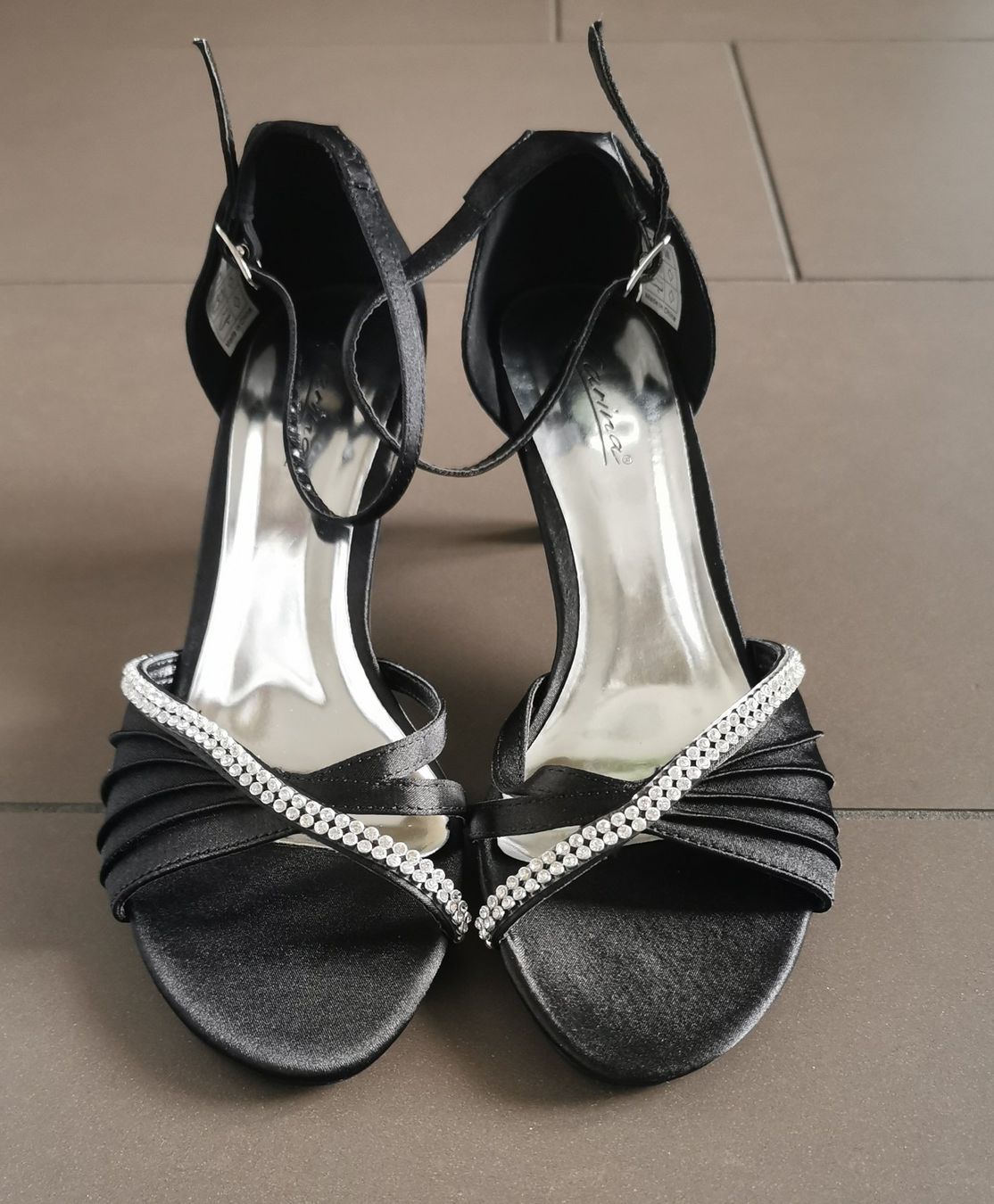 Scarpe da donna: Elegante, schwarze Abendschuhe mit Strass, Grösse 38 – Nuovo (secondo la descrizione) da Jona venduto da Loki40 2
