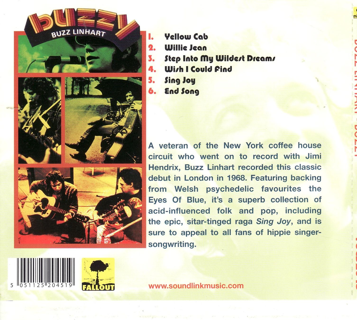 CD: Buzz Linhart – Buzzy – Usato da Boussens venduto da catfood01 1