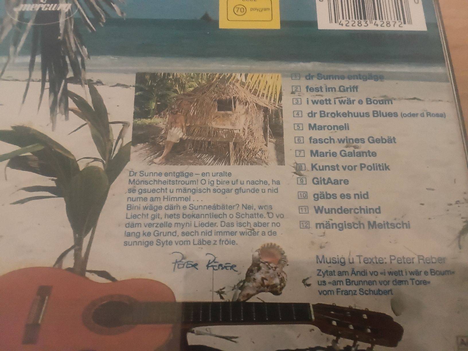 CDs: Peter Reber – Gebraucht aus Liebefeld von CD-Urs 1