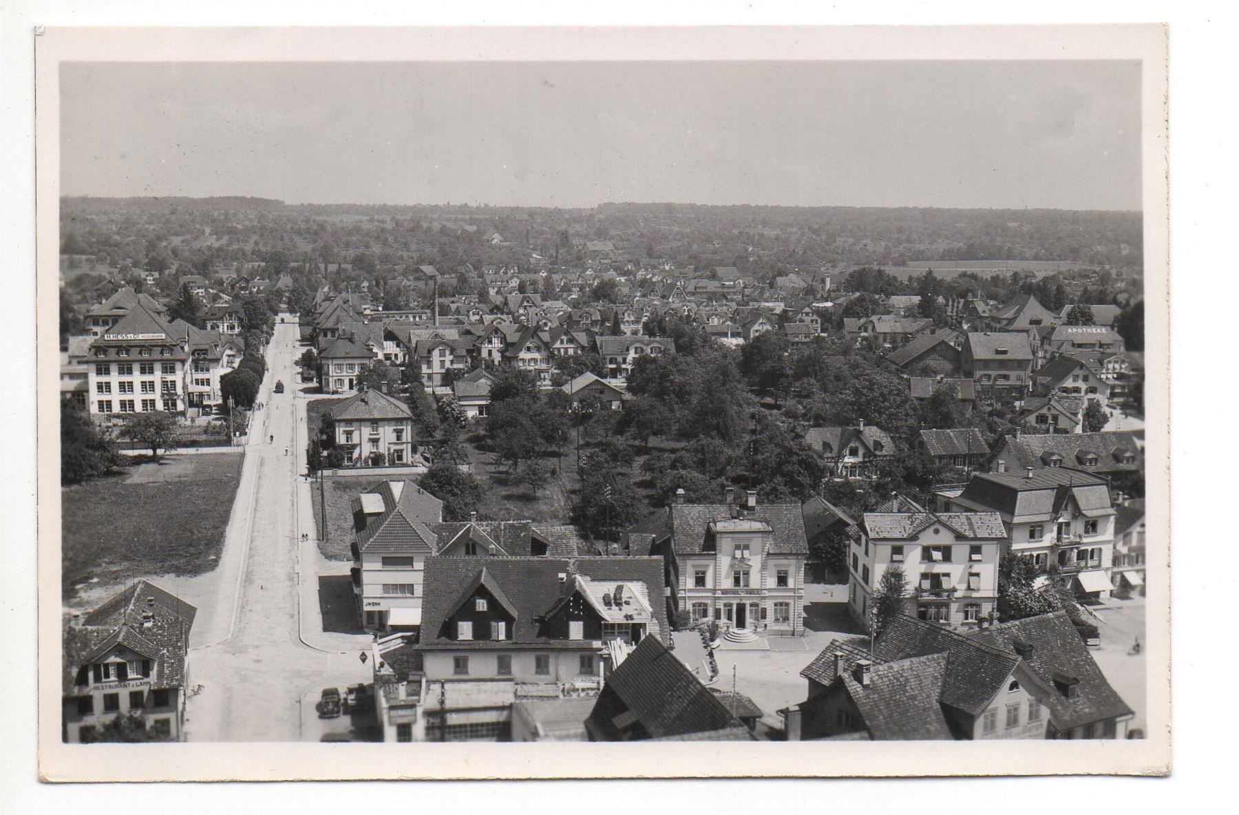 Cartoline postali: AMRISWIL Kirchstrasse – Usato da Jona venduto da philajona