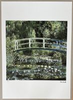 Claude Monet: Water Lillies & Japanese Bridge  25/250