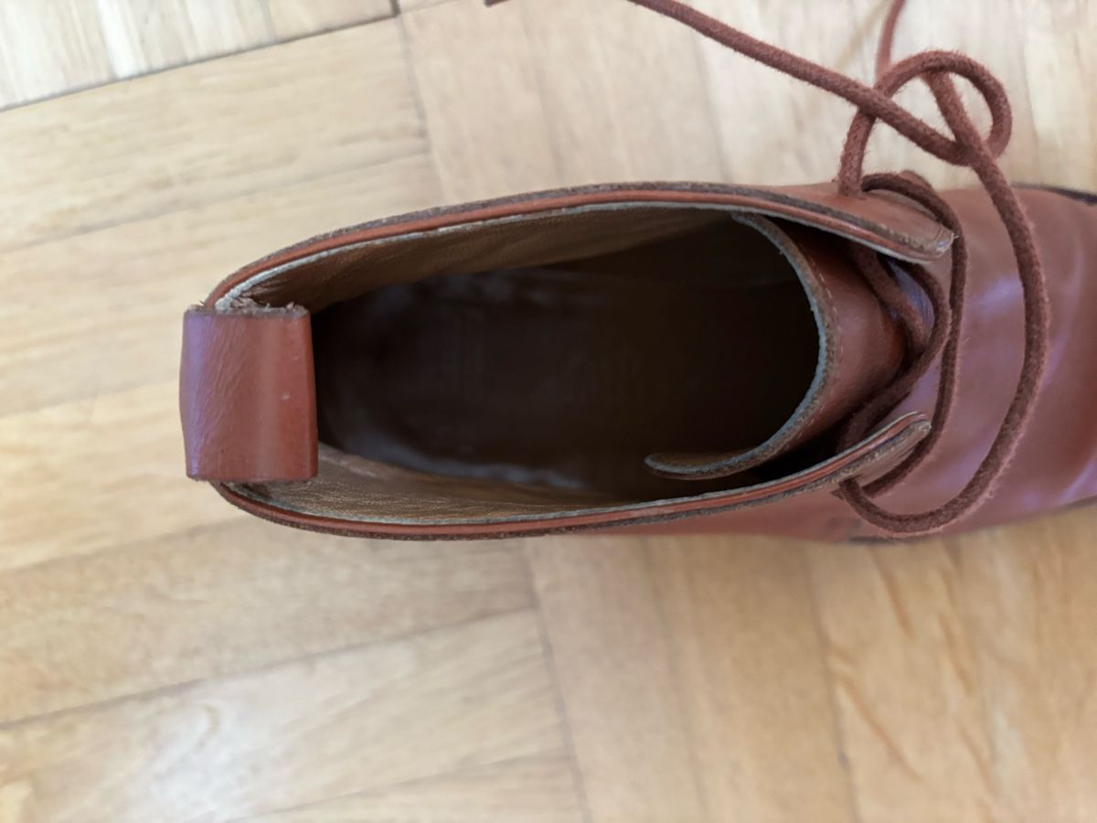Hufschuhe: Classic Brown Leather Hermes Boots 35.5 – Gebraucht aus Genève von Skigasp 4