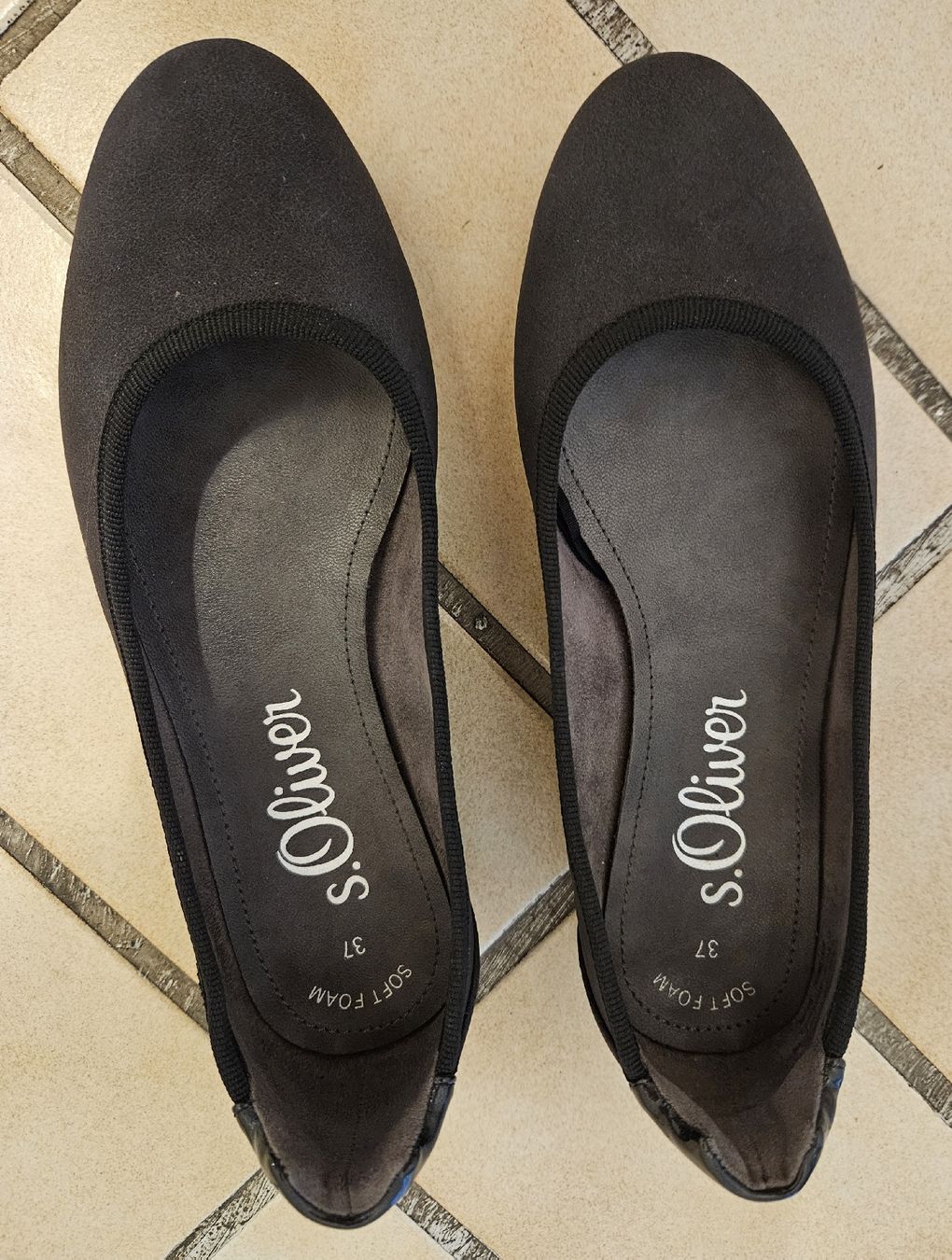 S.Oliver Scarpe da donna: S.Oliver Ballerinas, Grösse 37   Neu! – Nuovo e nell'imballaggio originale da Rickenbach b. Wil venduto da cornetta