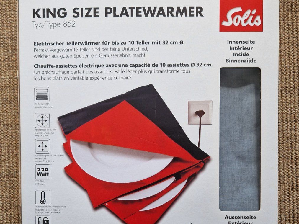 Solis Heizgeräte: Solis Tellerwärmer – Neu (gemäss Beschreibung) aus Küsnacht ZH von guggi24
