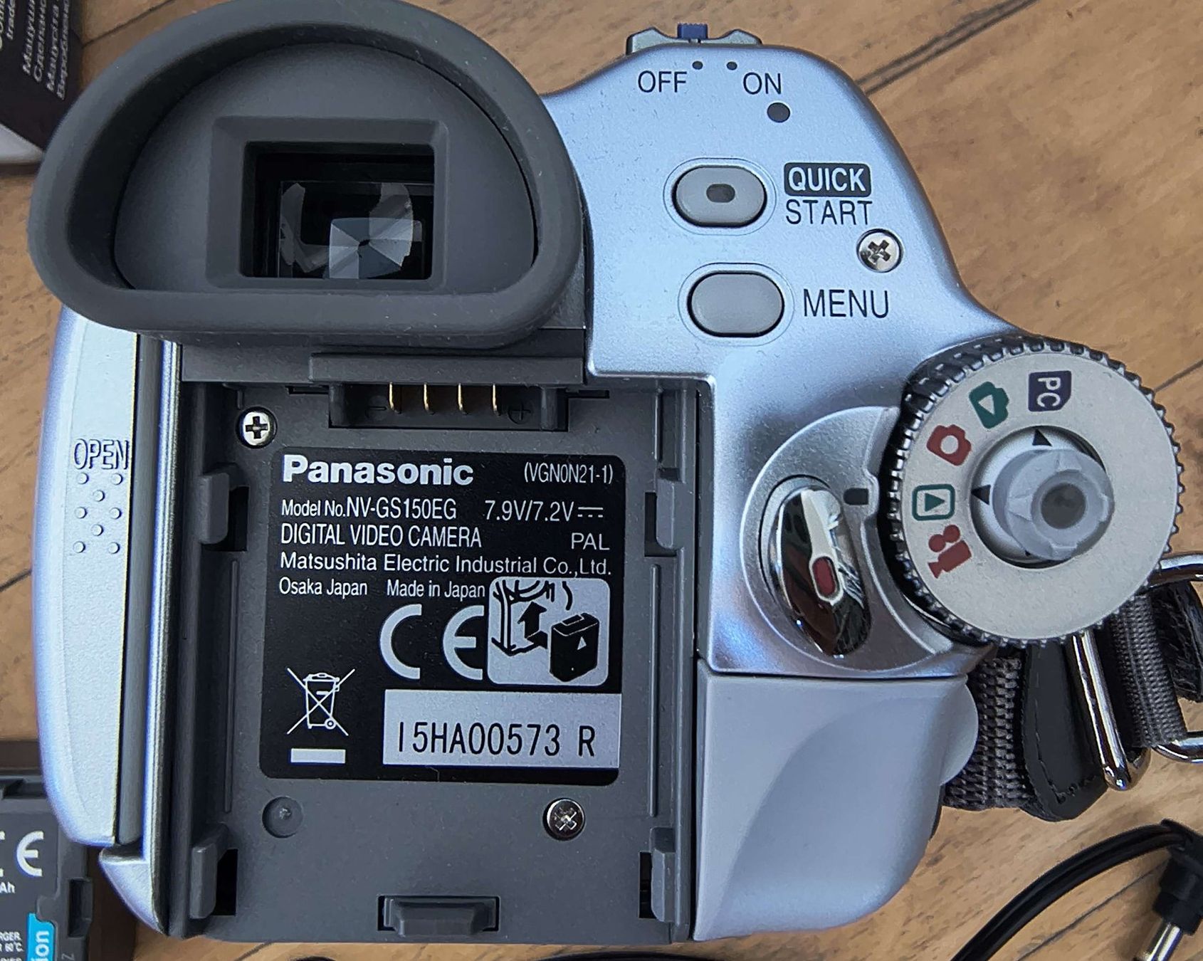 Videocamere: Panasonic NV-GS150 Digital Video Camera – Usato da Waedenswil venduto da Jetztodernie 2