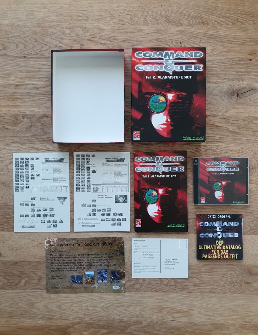 Spiele: PC Game Command & Conquer 2: Alarmstufe Rot (1996) Big Box – Gebraucht aus Greifensee von perfectioN88 3