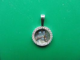 Avalon-Brillant-Anhänger,18 K.Weissgold