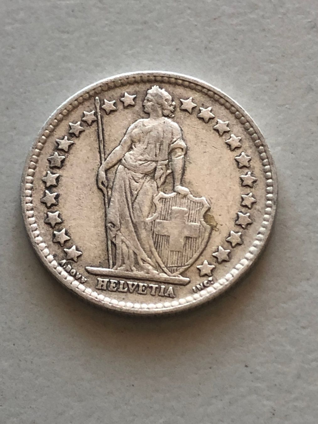 Tutti le monete: 50 Rp. 1934 – Usato da Schötz venduto da Odpa 1
