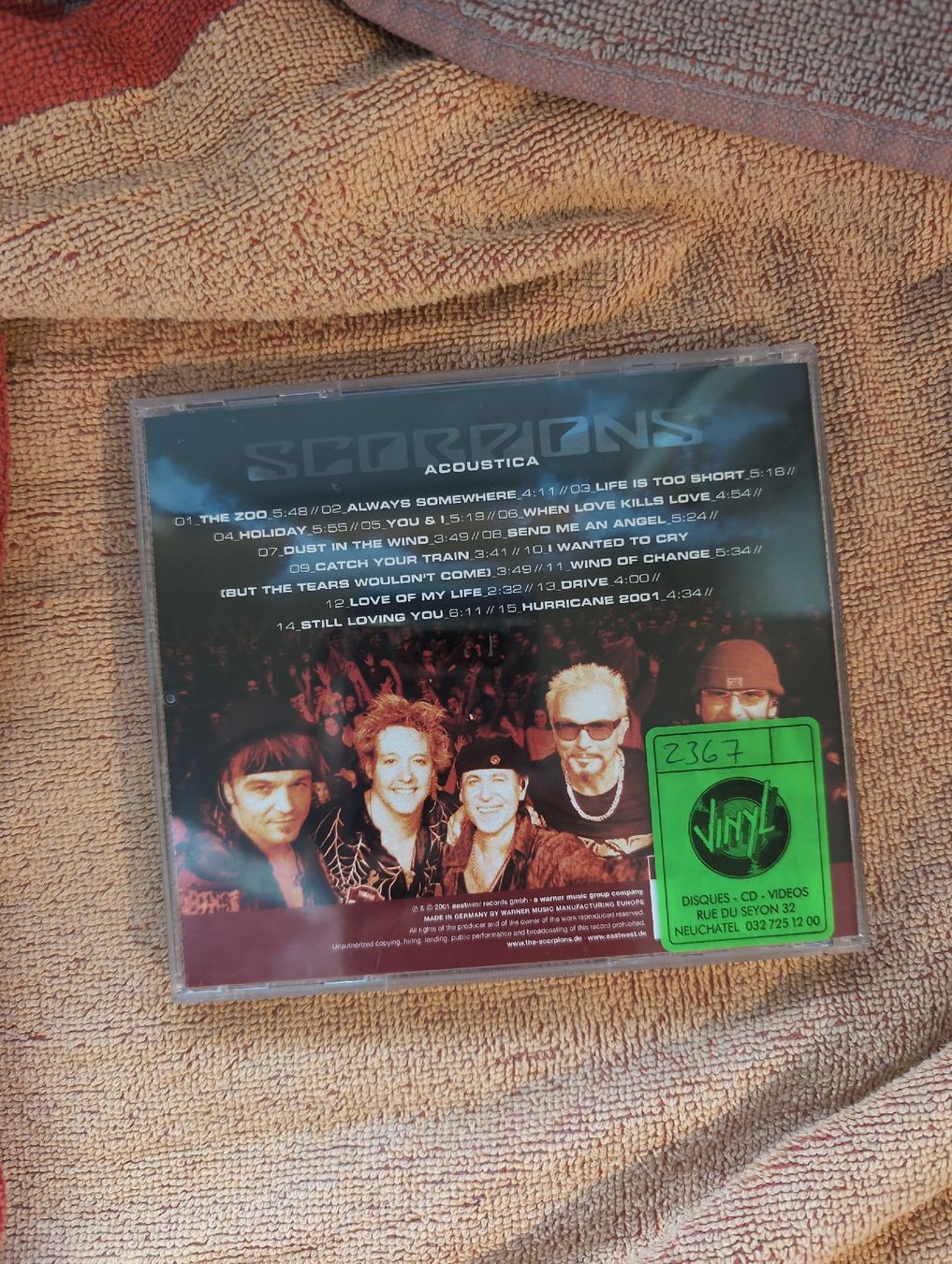 CDs: CD Scorpions Acoustica bon état – Neu (gemäss Beschreibung) aus Fontainemelon von Amael01 1