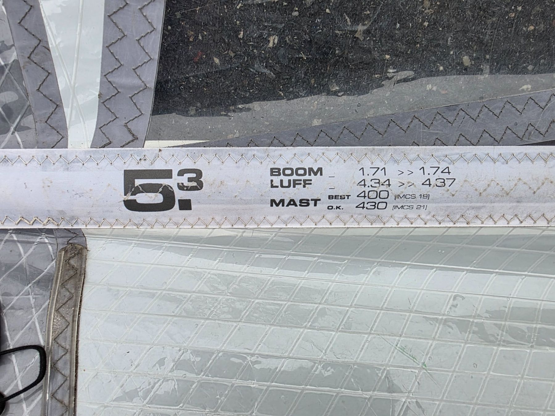 Surf: Windsurfsegel North Ice 5,3 – D'occasion à Buchs SG par swisssurfer007 2