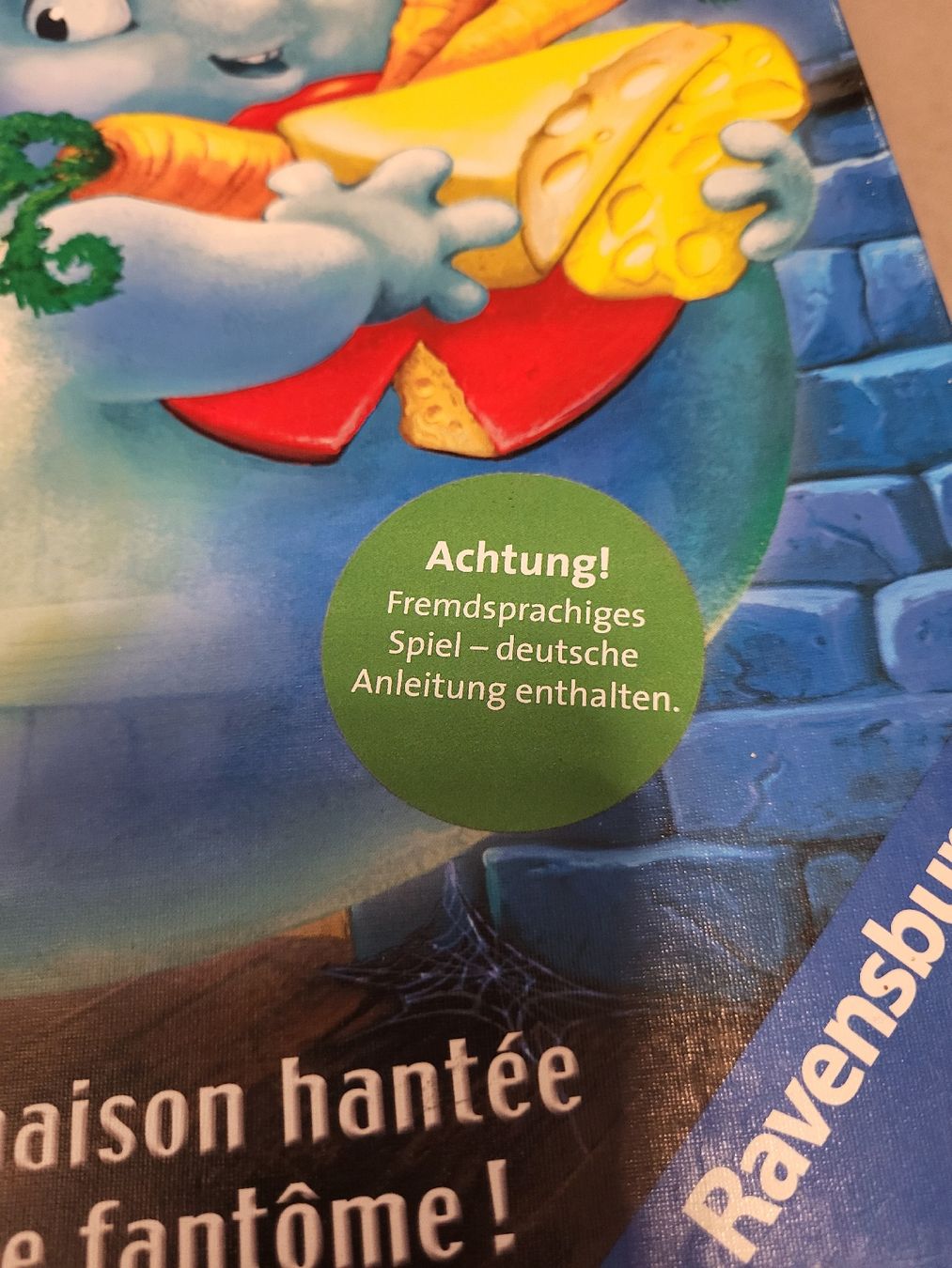 Ravensburger Giochi: Schnappt Hubi! Spiel mit dem frechen Gespenst – Nuovo (secondo la descrizione) da Biel/Bienne venduto da Aare5 1