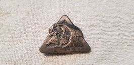 Plakette Fasnacht Basel 1992 Silber