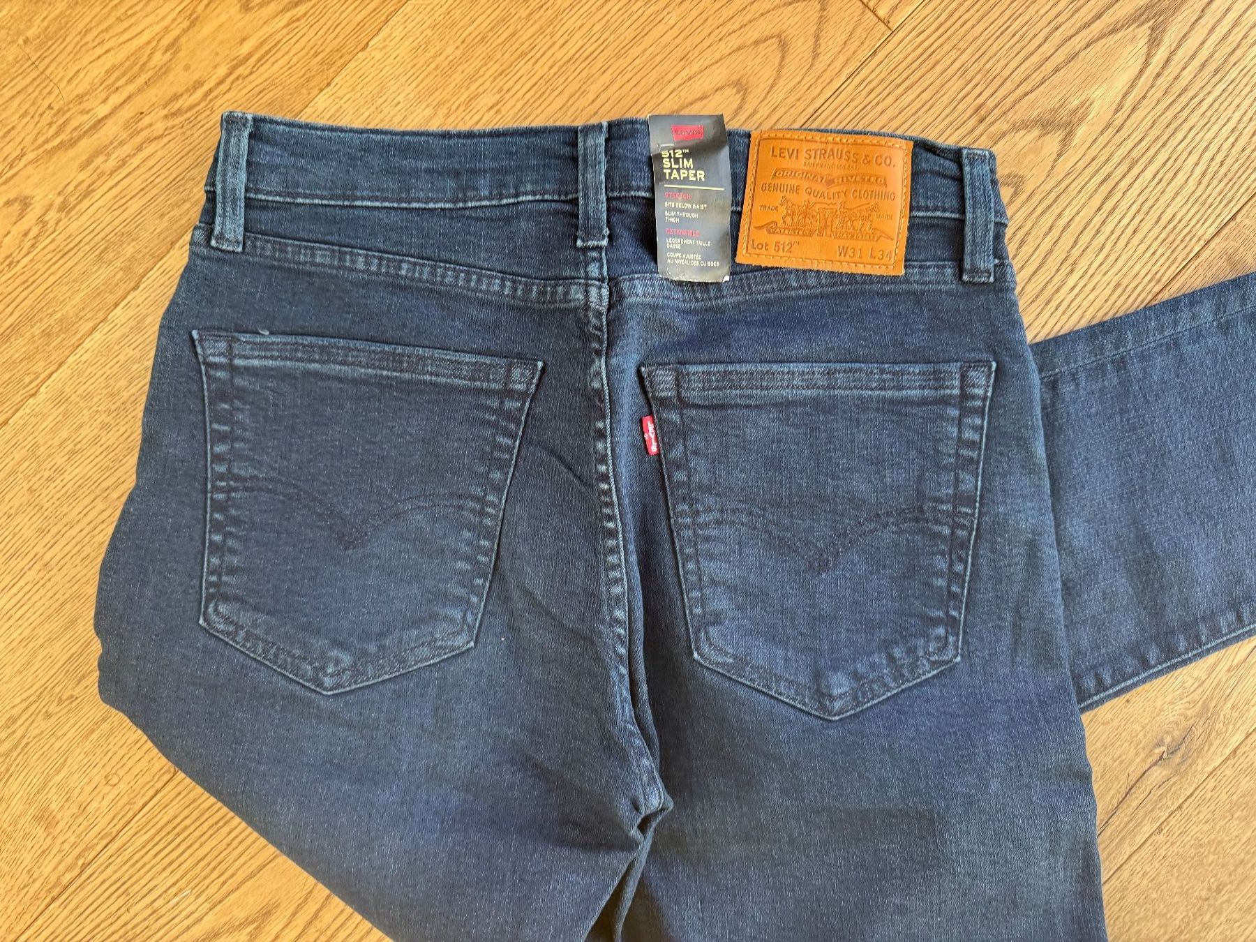 Jeans: Jeans, Levis 512 **NEU**  31/34 slim taper – Usato da Stettfurt venduto da outlet72 3