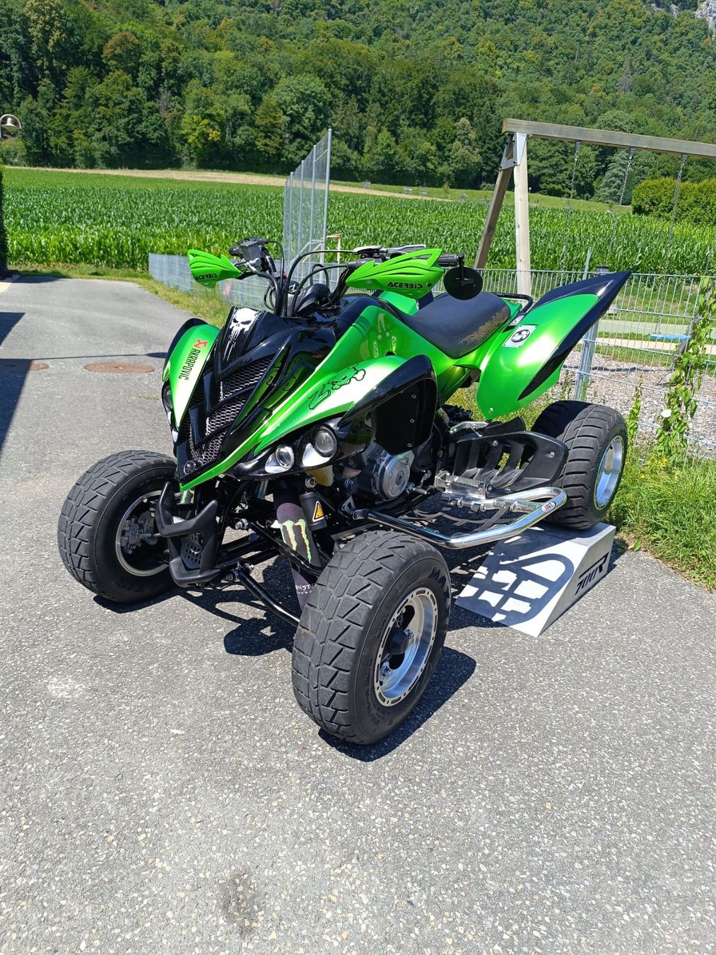 Yamaha ATV / Quad: Yamaha Raptor 700R vert/noir – Usato da Moudon venduto da fre_2vlf 2