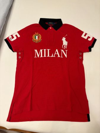 Polo Ralph Lauren Polo Shirt Rot "MILAN" M