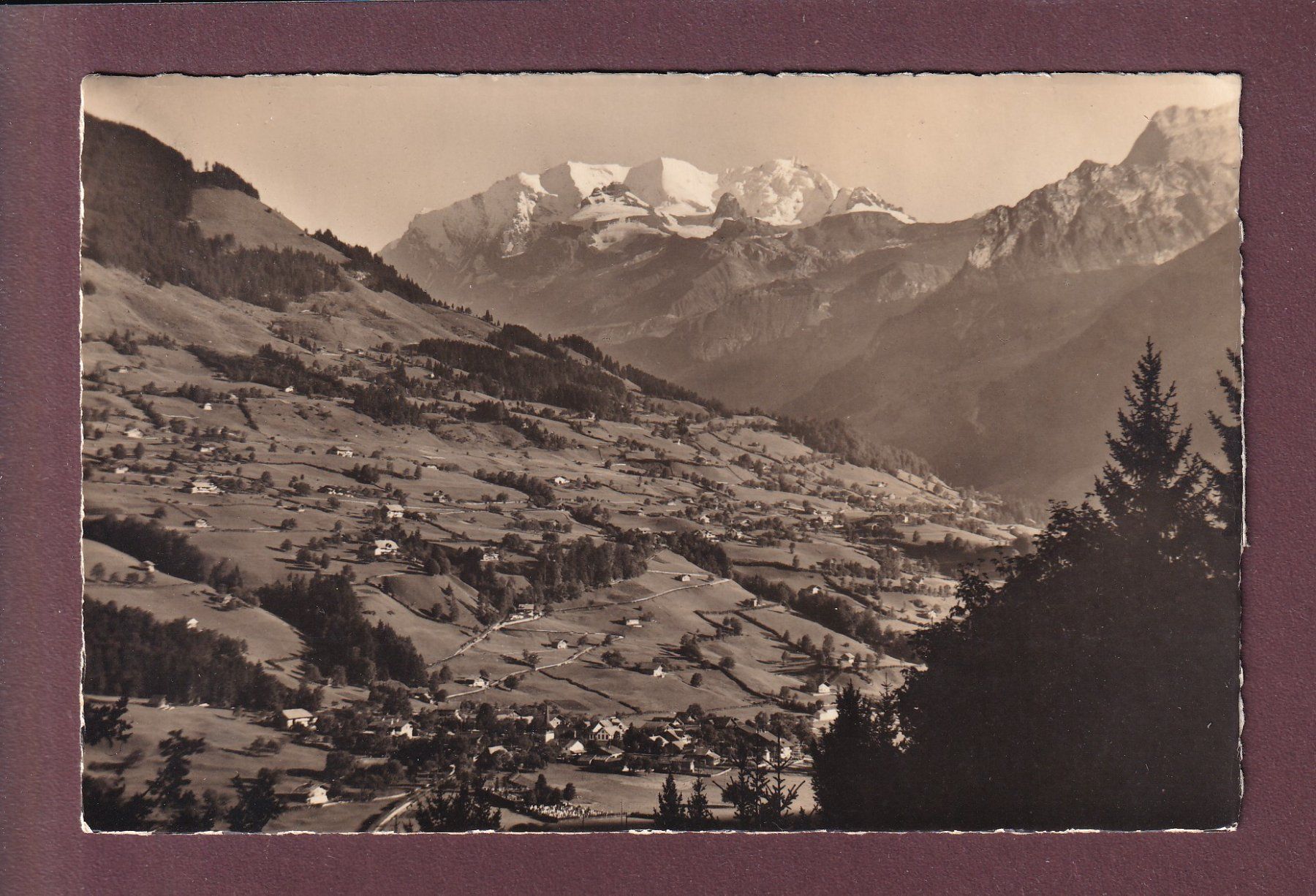 Cartoline postali: REICHENBACH - Scharnachtal - 1933 - E. Gyger – Usato da Pully venduto da nicecards