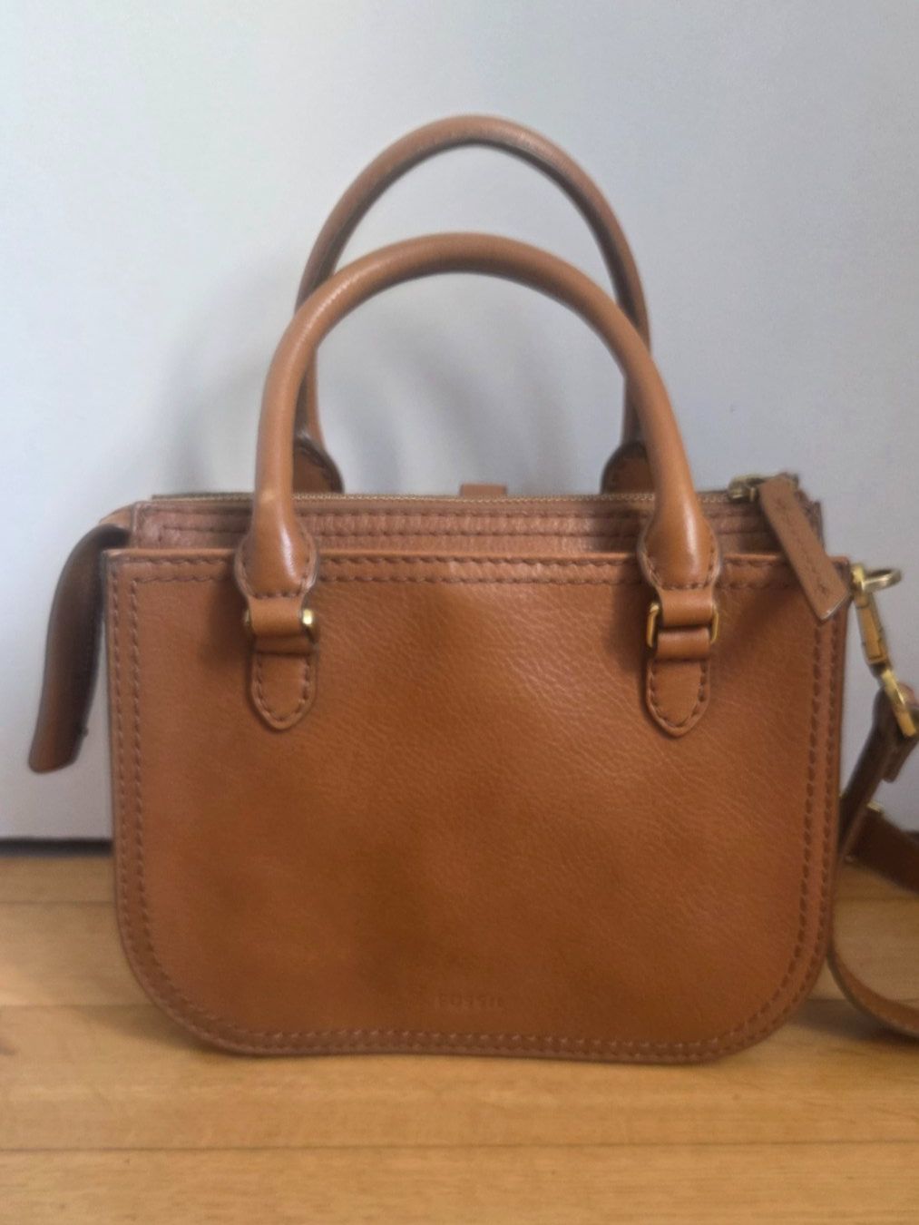 Fossil Borse da donna: Fossil Tasche Leder hellbraun – Usato da Fislisbach venduto da Maieriisli25 6