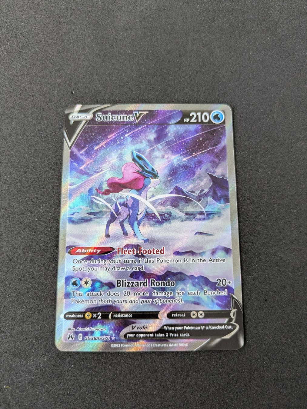 Pokémon Cartes à collectionner: Suicune V (Crown Zenith) – Neuf (Voir description) à Hochdorf par NoctisCaelum