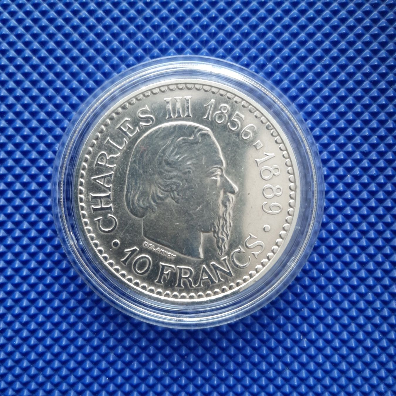 Alle Münzen: 10 Francs Monaco 1966 – Gebraucht aus Carouge GE von cecob0909 1