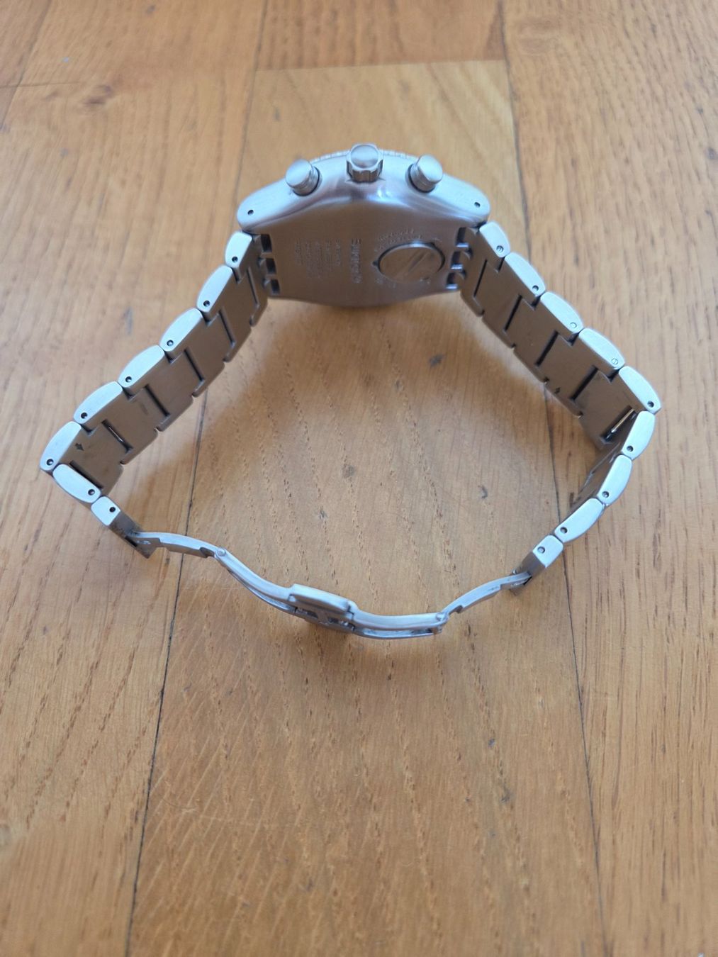 Swatch Uhren: Chronographe acier Swatch Irony – Neu (gemäss Beschreibung) aus Etoy von cl_7th 3