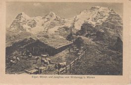 Mürren  BE  -  WINTEREGG / Eiger, Mönch & Jungfrau   um 1922