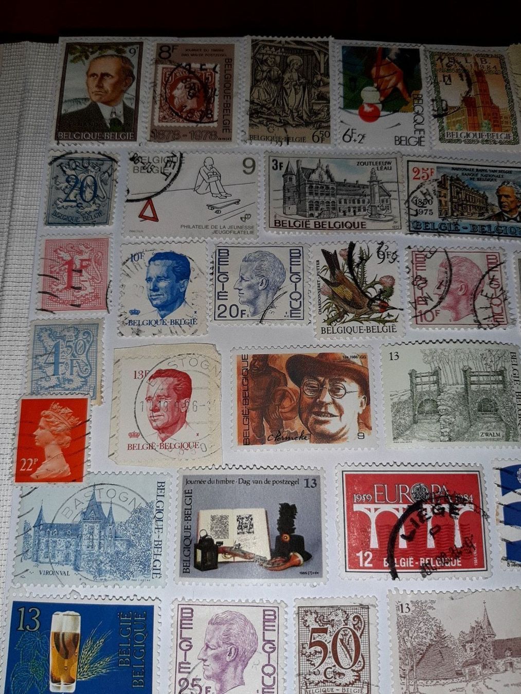 Tutti i francobolli: 60 timbres de belgique – Nuovo (secondo la descrizione) da Le locle venduto da juliensaran 4
