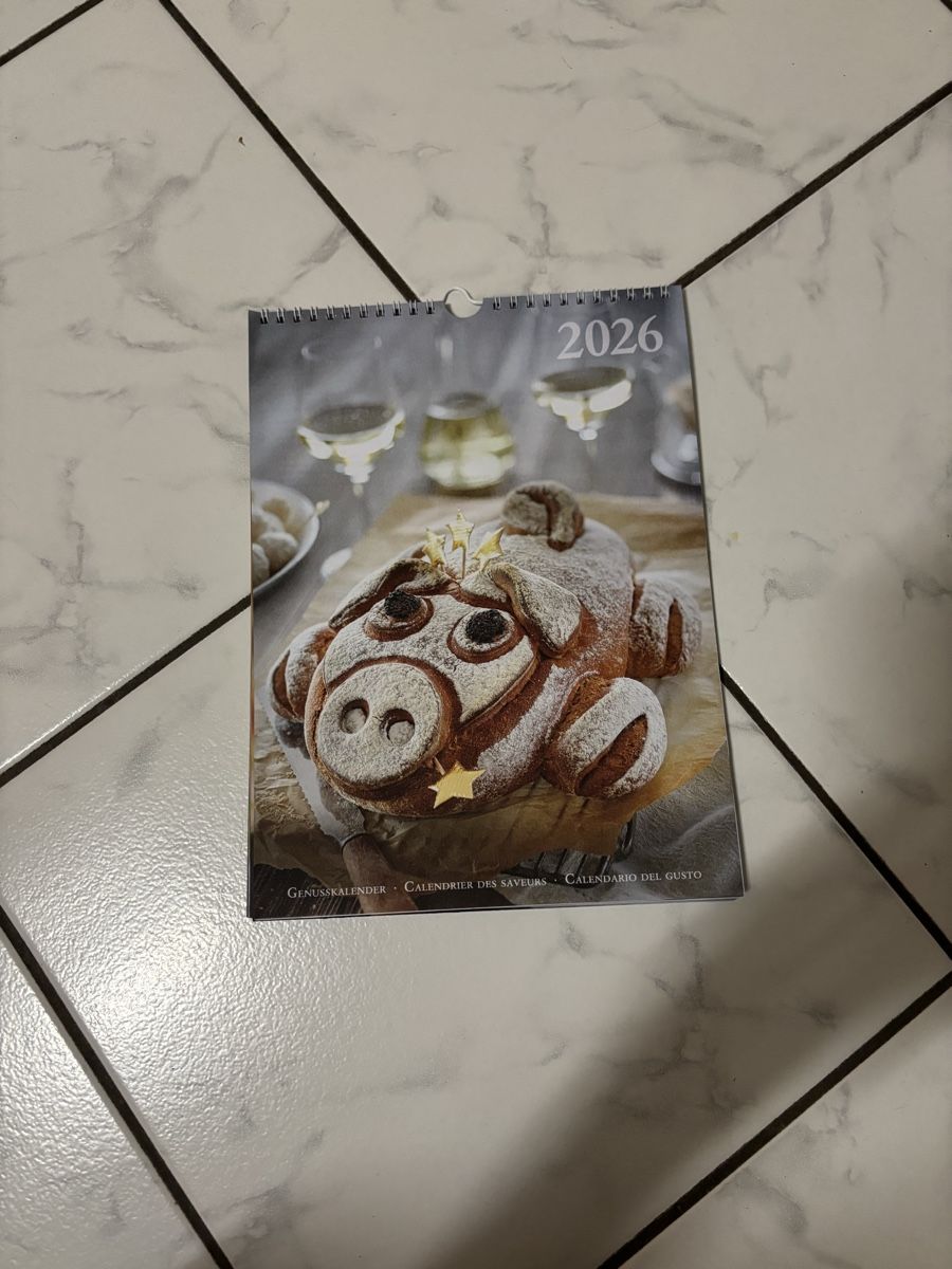 Calendari: Calendario 2026 – Nuovo e nell'imballaggio originale da Schwyz venduto da Francesca54