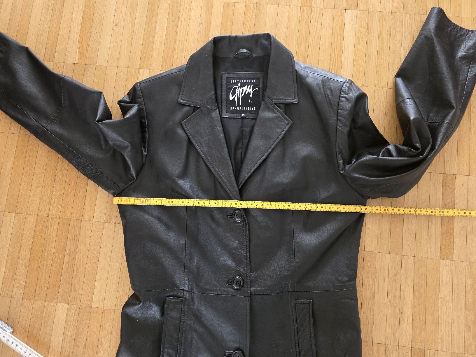 Cappotti: Schwarzer Ledermantel Gipsy by Mauritius, Grösse M – Usato da Laufenburg venduto da may_r2st 2