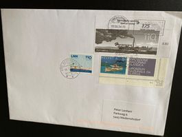 2022 LNM + Dampfschiffahrt + Lemanex UNIKAT 2 versch Stempel