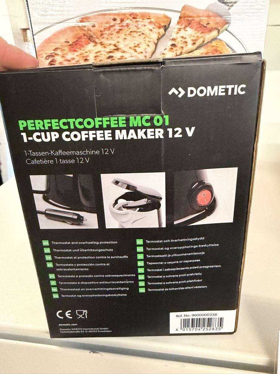 Macchine per caffè & Macchine per espresso: Dometic Kaffeemaschine MC-01, 12V - Camping, Boot, Auto! – Nuovo e nell'imballaggio originale da Baar venduto da BRCamper 3