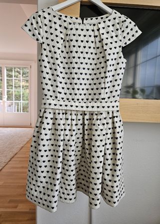 Wunderschönes Minikleid mit Herzen, S, passt aber auch XS
