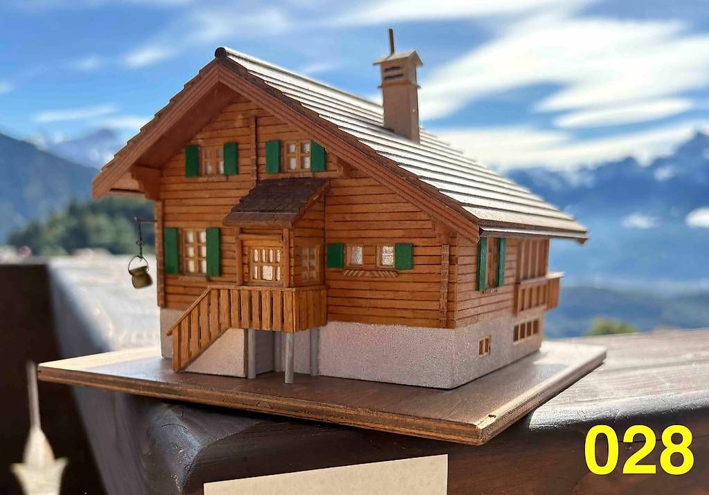 Kits de montage: Maison et Chalet Suisse miniature – D'occasion à Leysin par StephaneBosch 2
