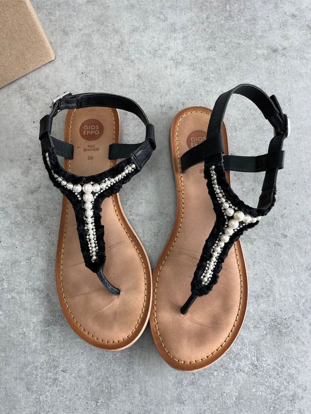Scarpe da donna: GIOSEPPO Sandalen echt Leder Gr. 39 – Usato da Zollikofen venduto da spunk65 1