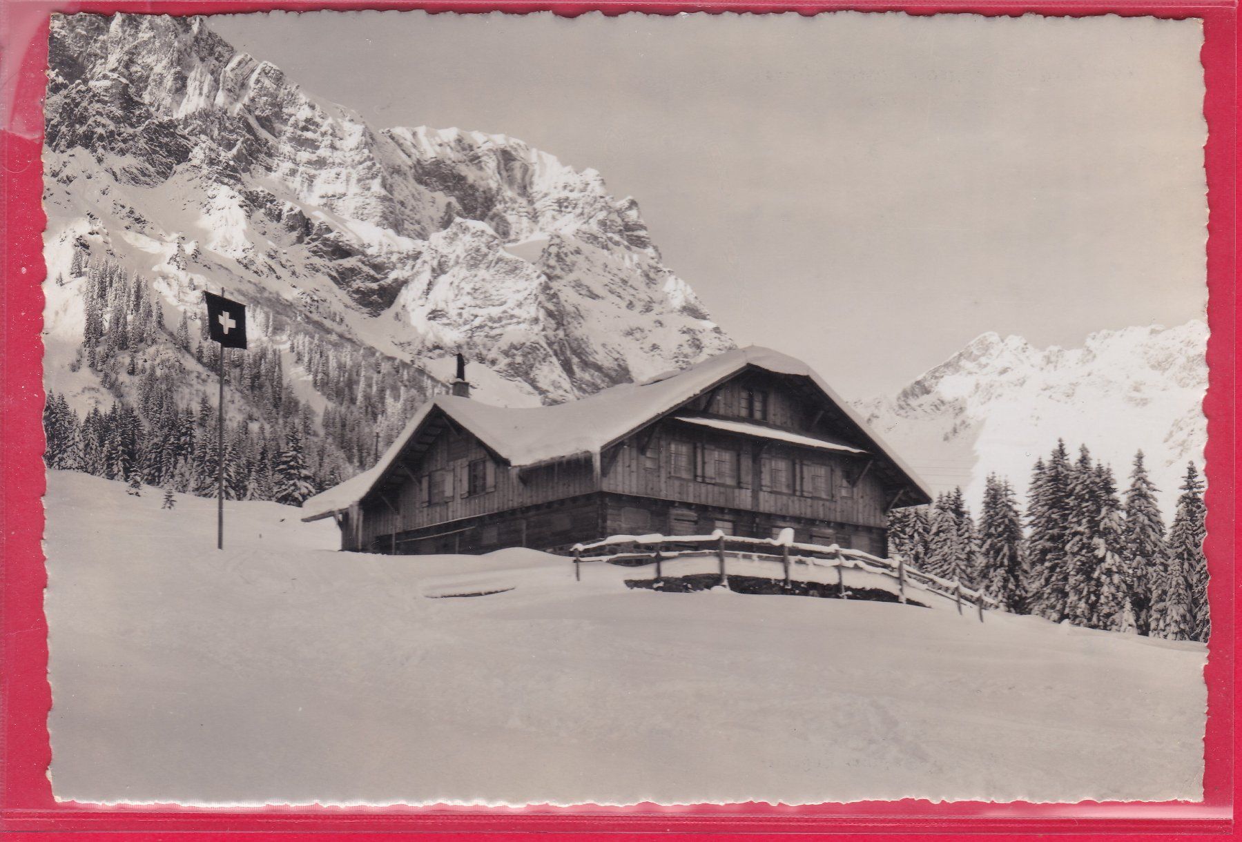 Ansichtskarten: RESTAURANT - PENSION UNTERTRÜBSEE, 6.1.1943 – Gebraucht aus Oberrieden von Gebirgsstelze
