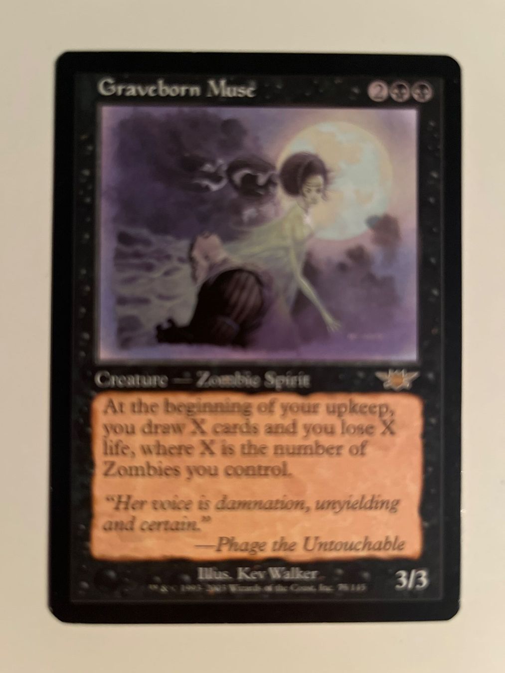 Magic The Gathering Carte collezionabili: 1 x Graveborn Muse - Magic: The Gathering - MtG – Usato da Kriens venduto da Shadi1980
