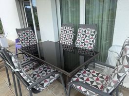 Garten Möbel mit Stühle 