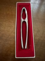 Nussknacker Chrom Edelstahl mit roter Box guter Zustand