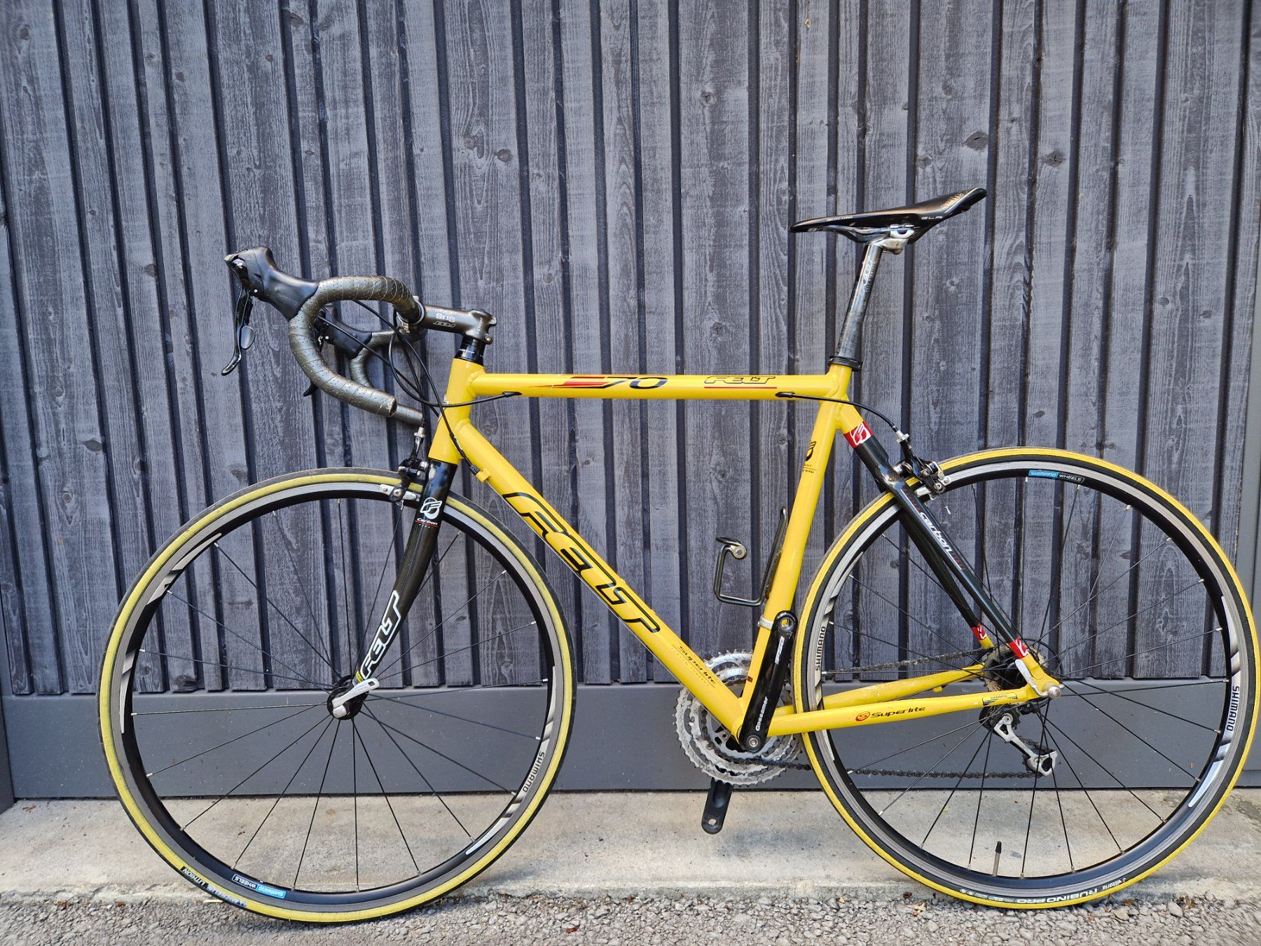Felt Velos: Rennvelo Felt Gelb 56cm – Gebraucht aus Zürich von Simon0114
