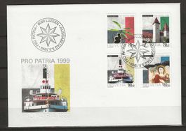 FP1999 - FDC  Pro Patria 1999