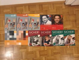 Deutsch lernen: Hallo!, Menschen & Sicher! (A1-C1)