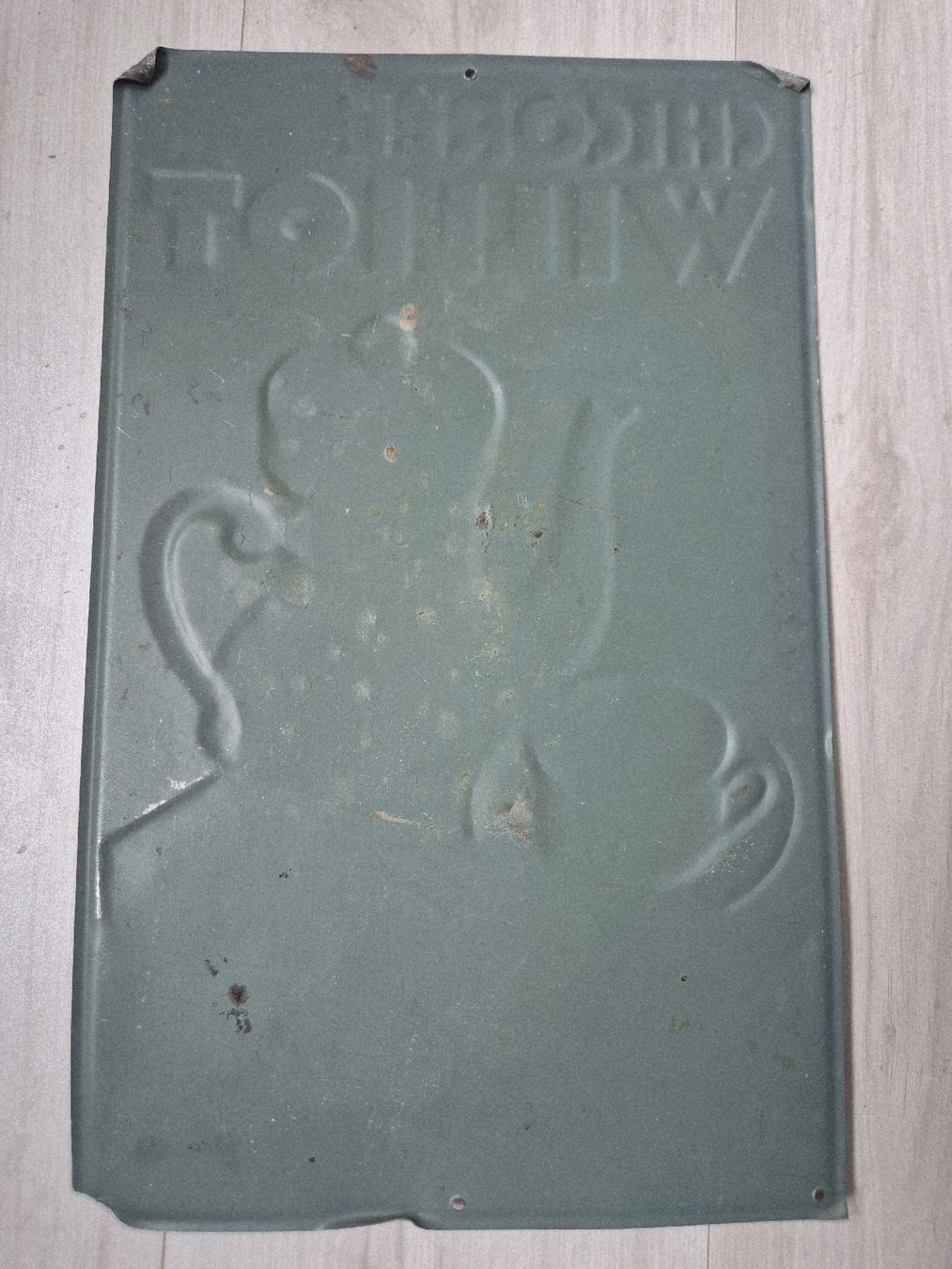 Ecriteaux: Altes Reklameschild Chicoree Williot – D'occasion à Fehraltorf par moira955 1