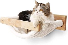 Katzenhängematte Wand, Großes Katzenregal zur Wandmontage.