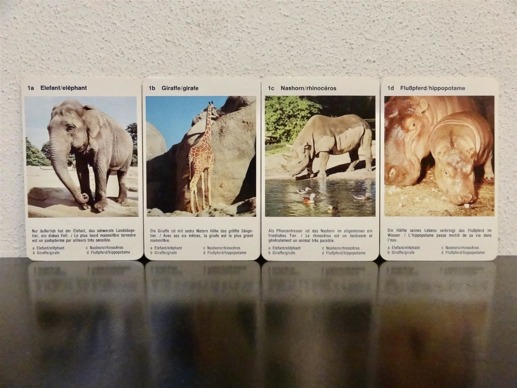 Giochi: Quartett TIER-QUARTETT TIERE IM ZOO – Usato da Kerzers venduto da wisaundso 3