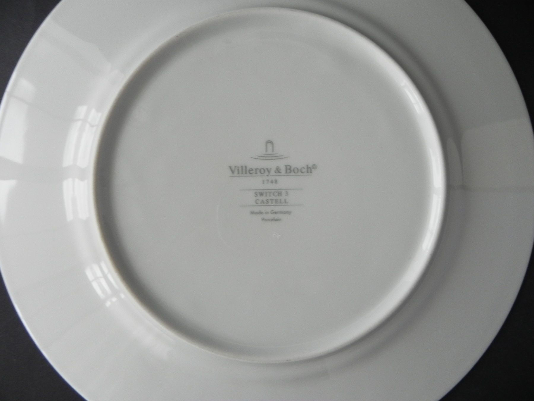 Villeroy & Boch Teller: 2 Speiseteller SWITCH3 von Villeroy & Boch – Gebraucht aus Zürich von LodgE-21 2