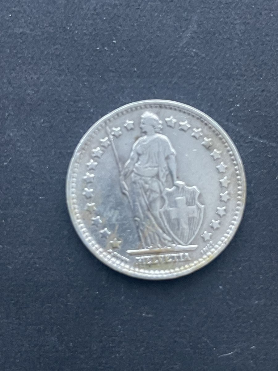 Tutti le monete: 1.- Silber CH Jahr 1945 – Usato da Meierskappel venduto da Hala03 2