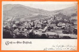 Gruss aus OBER - DIESSBACH / BE - Gesamtansicht 1899